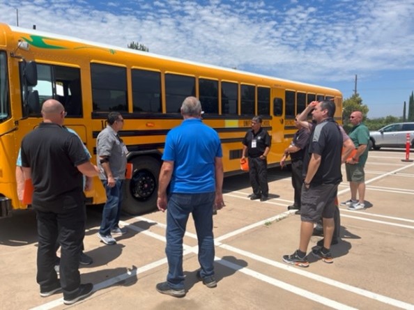 Case study thumbnail for Workforce Training Program Makes Electric School Buses in California More Sustainable